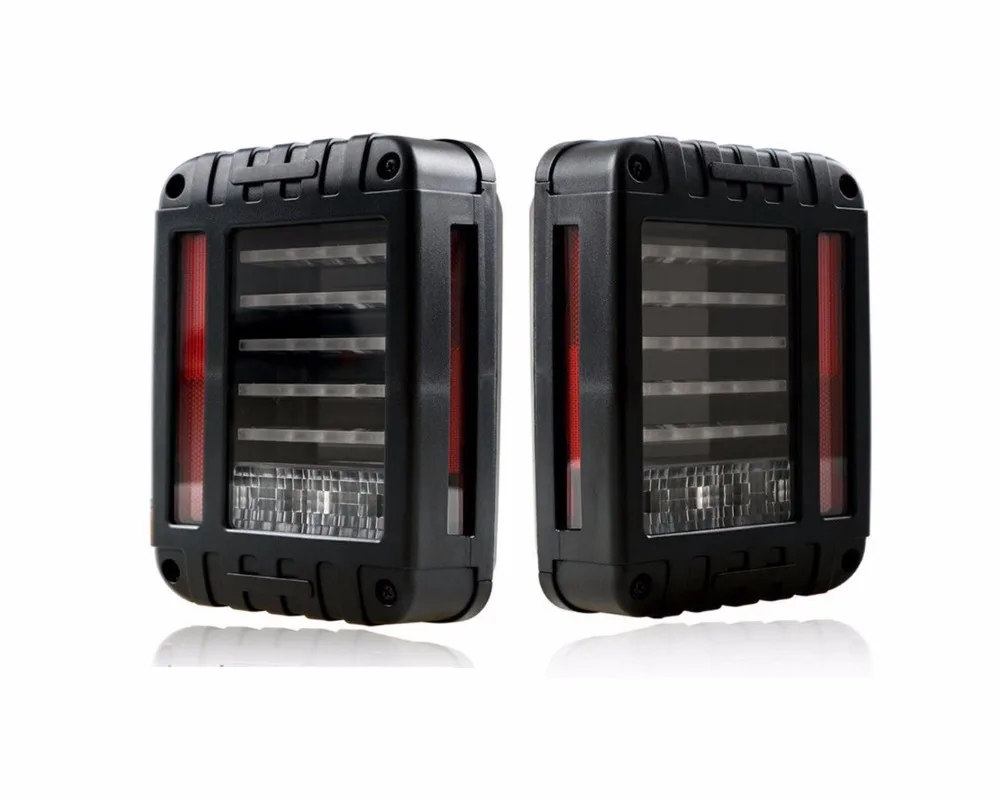 

2pcs LED Tail Lights Rear Brake Reverse Lamps For Jeep Wrangler JK LED Brake Tail Lights Kit Taillight Light Blub