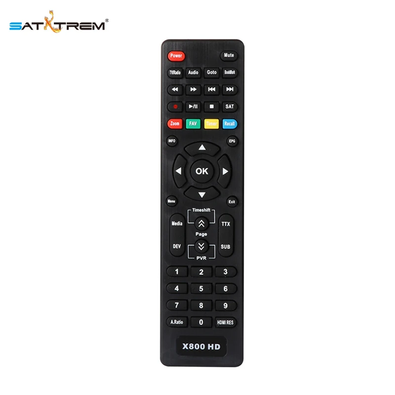 

Satxtrem X800s HD Satellite Receiver Remote Control Samsat Recepteur Cinebox Supremo Universal IR Control Remoto TV Smart