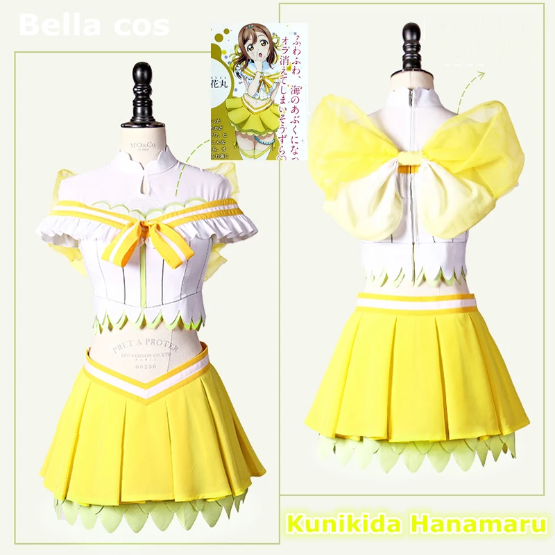 Lovelive солнце Aqours аквариум много ханамару карнавальный костюм showdress этап платье