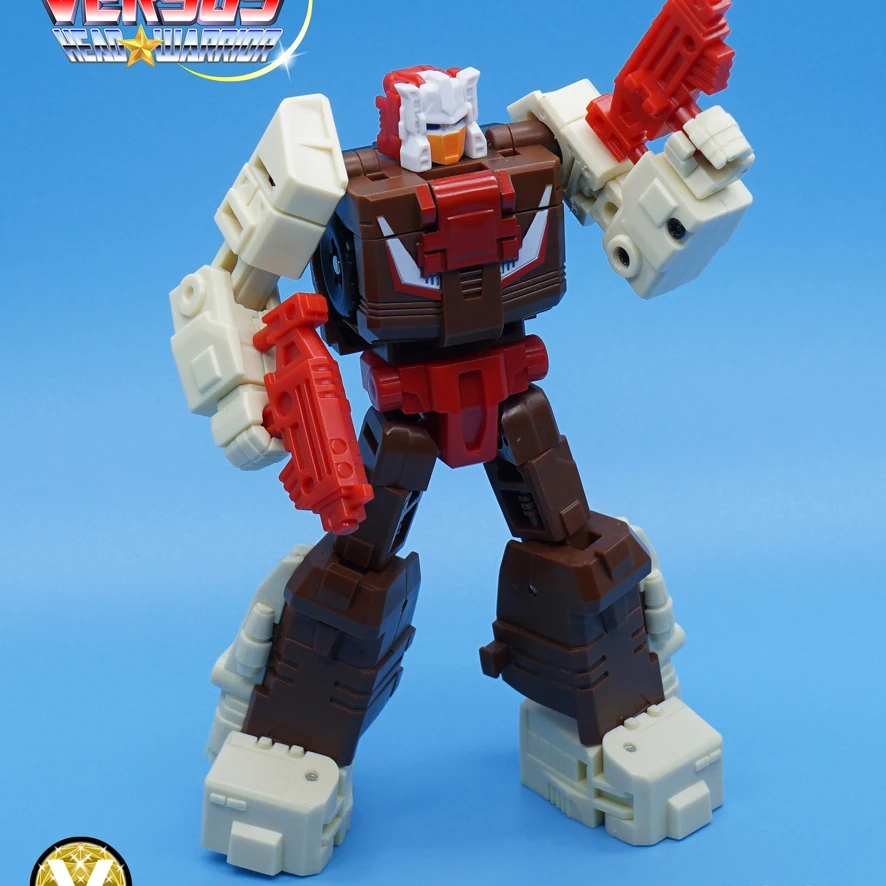 MechFansToys Vecma  VS-01 G1 MFT Transformation Headmasters Chromedome Chivalrouser VS01 HEAD WERRIOR Deluxe Action Figure Robot
