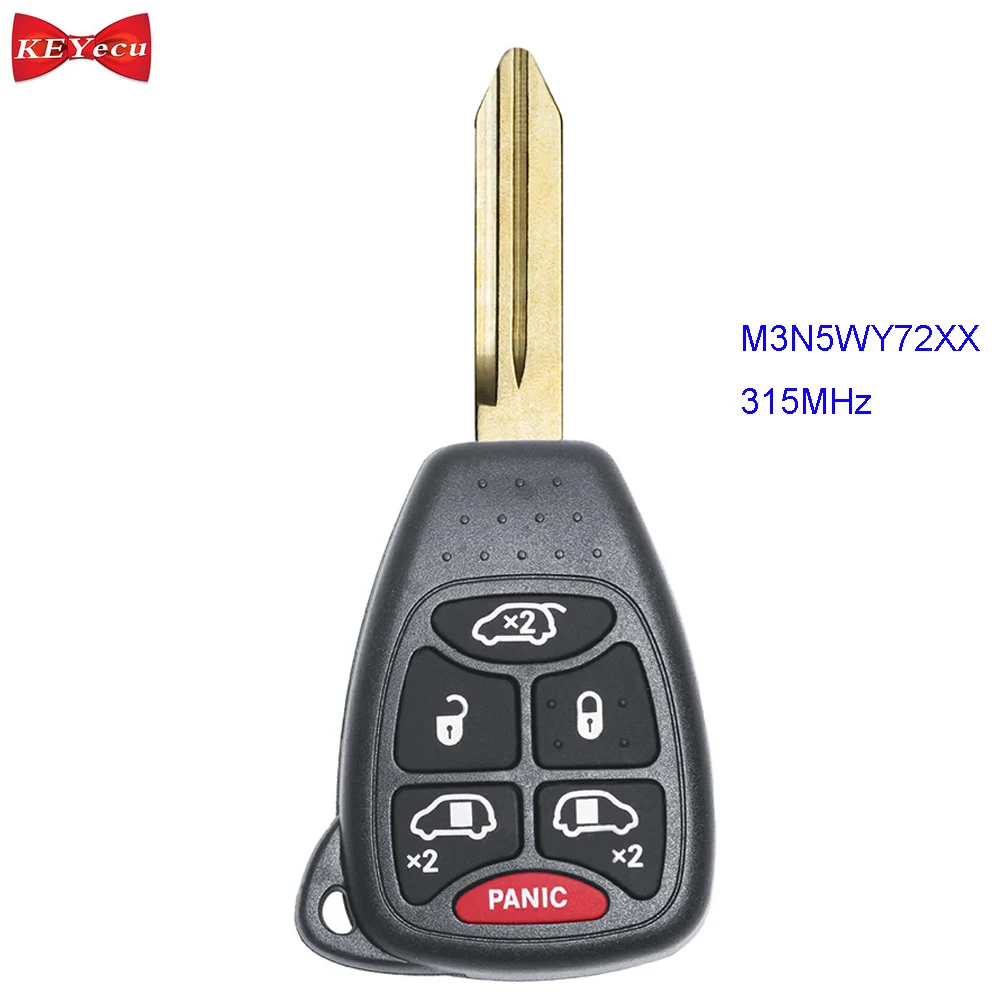 Пульт дистанционного управления для Chrysler Town &amp Country Dodge Caravan 315 МГц чип M3N5WY72XX ID46 |