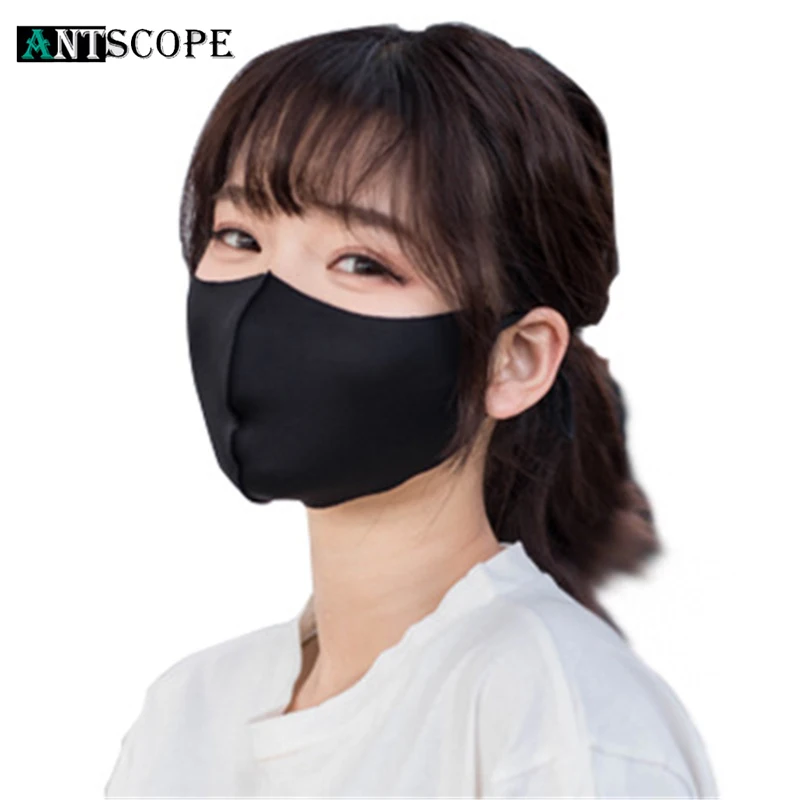 

Antscope Summer sunscreen mouth mask ice silk fashion breathable thin section three-dimensional particulate filter mouth Mask 15