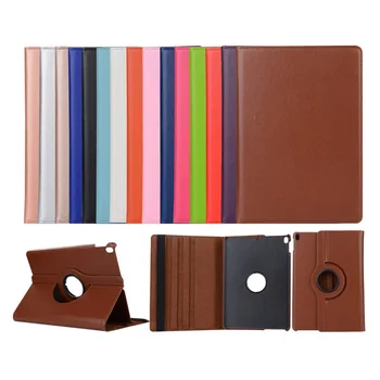 

360 Rotating case for ipad Pro 10.5 Litchi Surface Artificial Leather Cover With Auto Sleep Wake Up For Apple iPad Pro 10.5 inch