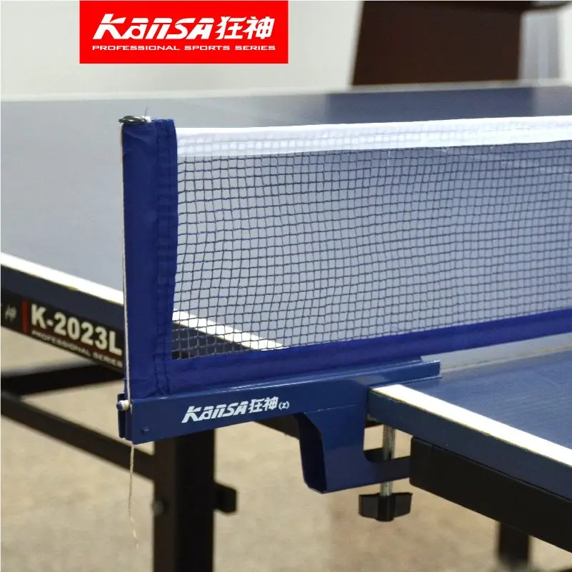 Fox TT Clip-Ont Table Tennis Net and Post Green 