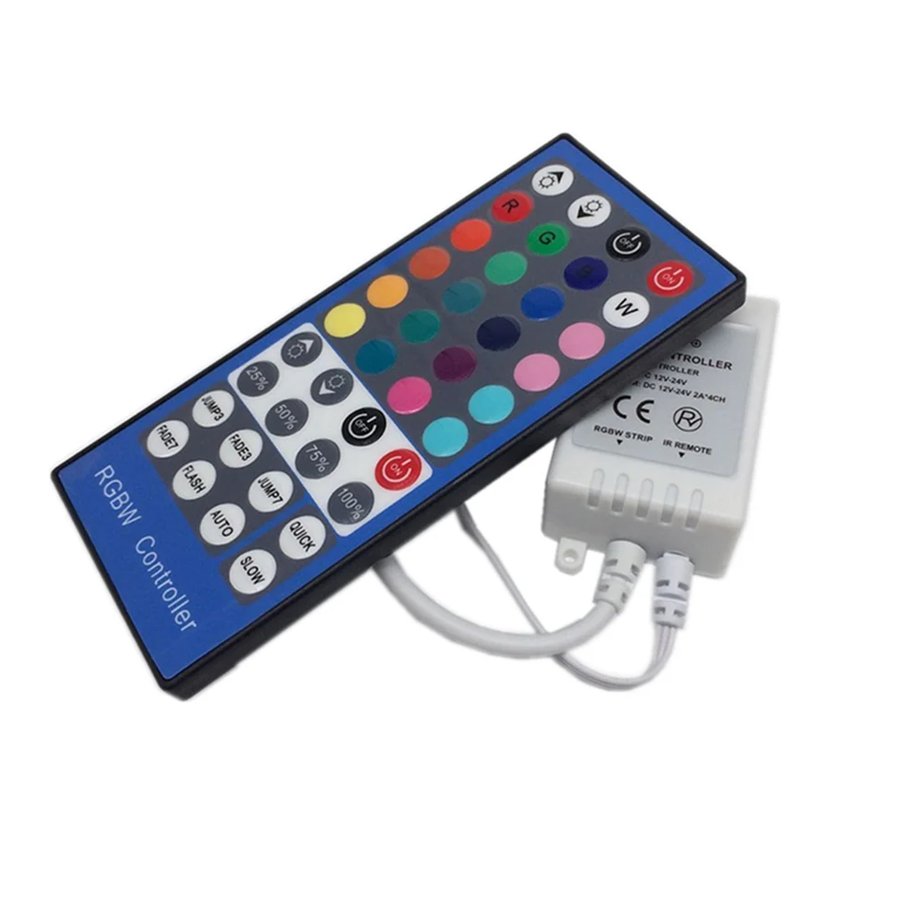 

5Pcs 2.4G 4 Channels DC12V - 24V LED RGBW Controller Dimmer 40 Keys Remote Control For RGBW RGBWW 5050 SMD LED Strip light