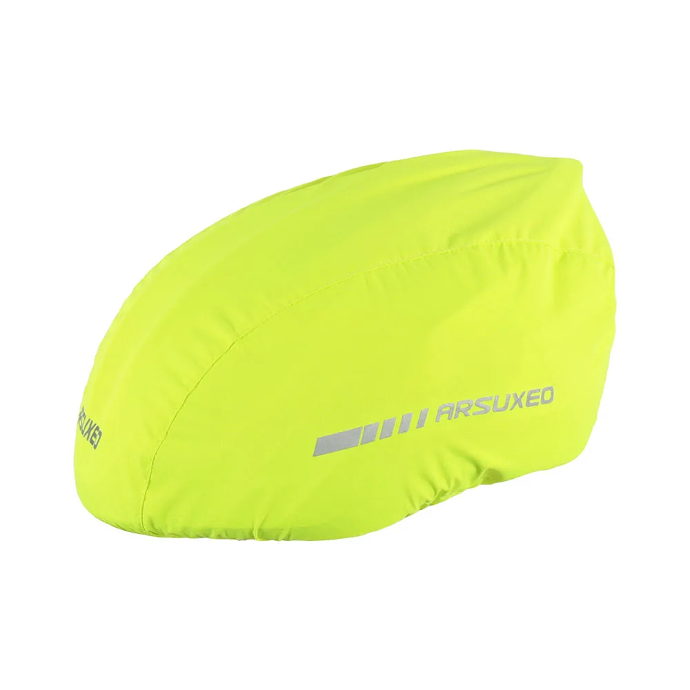 Waterproof Bike Helmet Cover with Reflective Strip Cycling Bicycle Helmet Rain Cover Road Bicycle Helmet Water Snow Cover