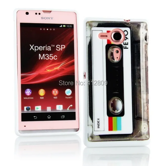 Sony Xperia SP M35c Retro Cassette TPU (1).jpg