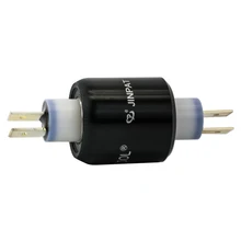 2 полюса Меркурий скольжения кольцо с низким электрическим шумом и контактного сопротивления применение для ветровых турбин