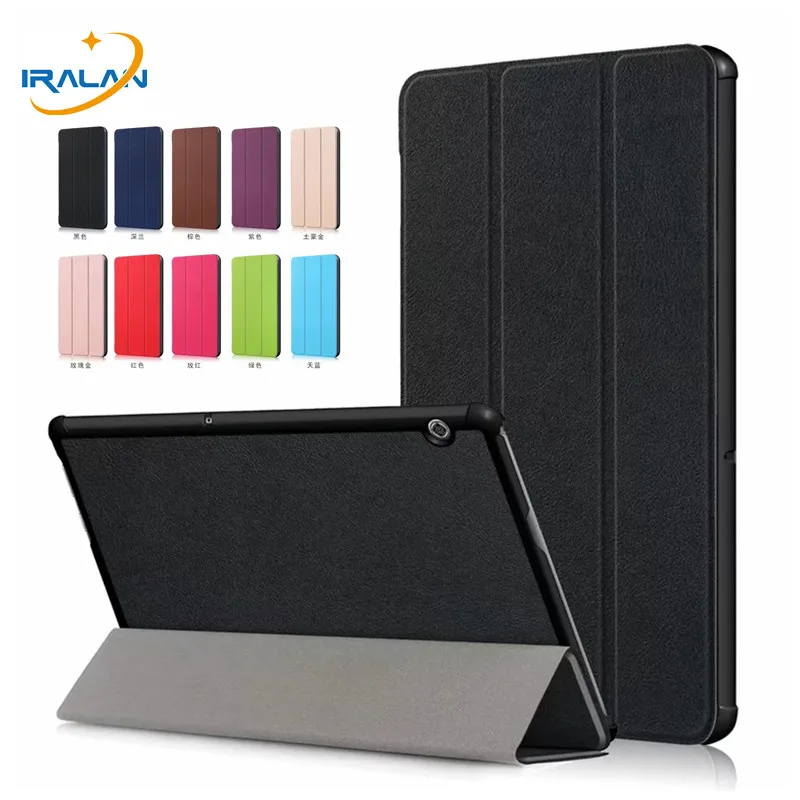 Чехол-книжка из искусственной кожи для Huawei MediaPad T5 10 AGS2-W09/L09/L03/W19 Tablet Cover 1 дюймов +