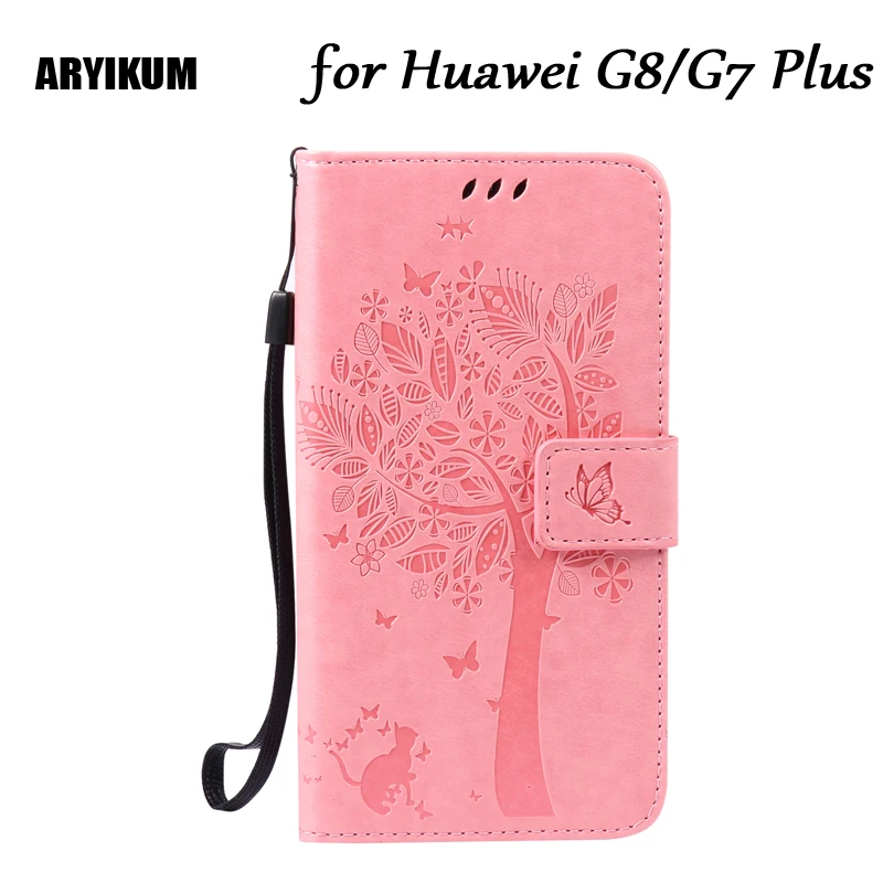 

ARYIKUM Flip Case For Funda Huawei G8 G 8 GX8 G7 Plus rio-l01 Case Silicon Phone Back Cover For Huawey G7 Plus Huawai G8 GX8