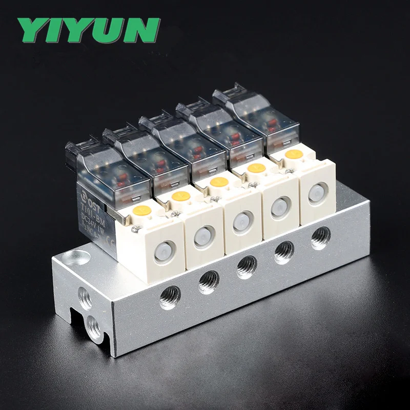 

YIYUN High frequency 10mm Miniature solenoid valve L M G type Life 100 million SMC type coil