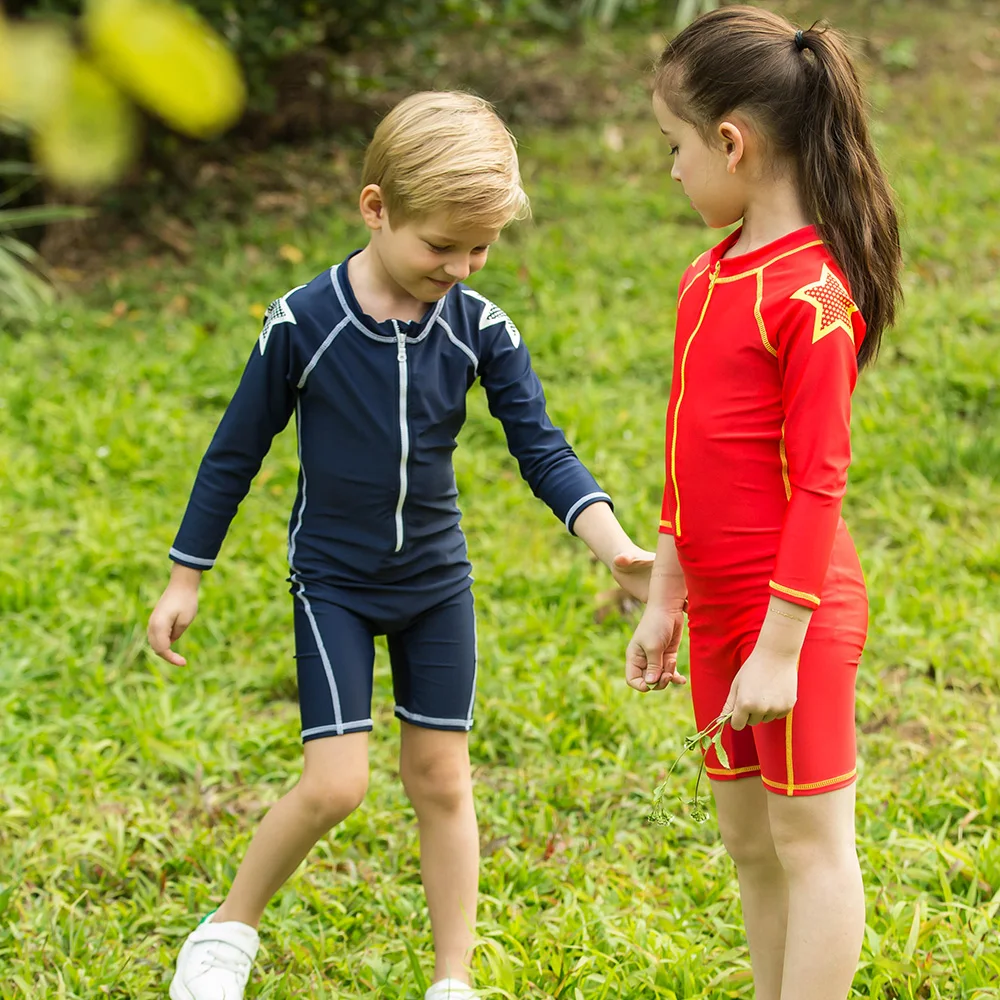 VIVOBINIYA Free shipping baby boy swimsuit UPF50+kids Beach clothes baby girl one pieces Sun