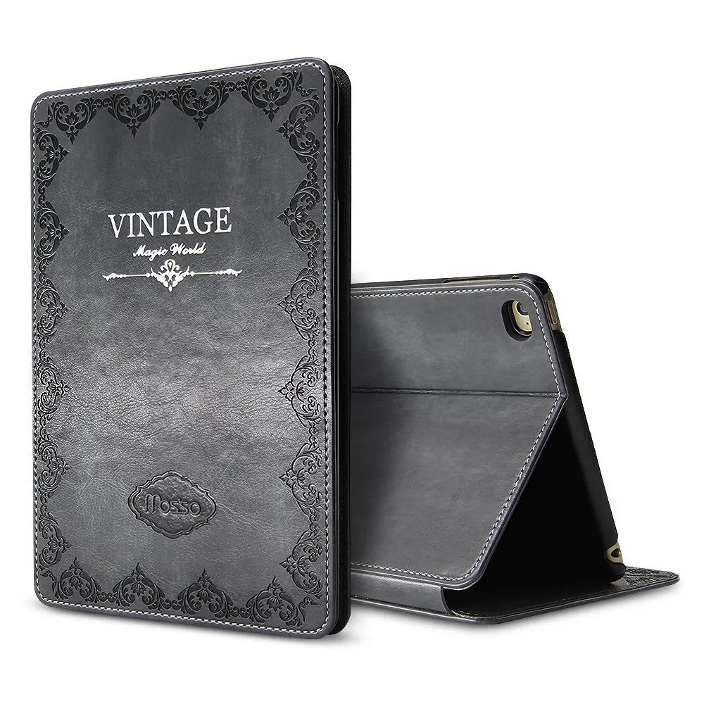 Для iPad 2/3/4 чехол 9,7 дюймов Чехол Роскошная натуральная кожа Smart Cover Бизнес стенд держатель мода книга старая модель