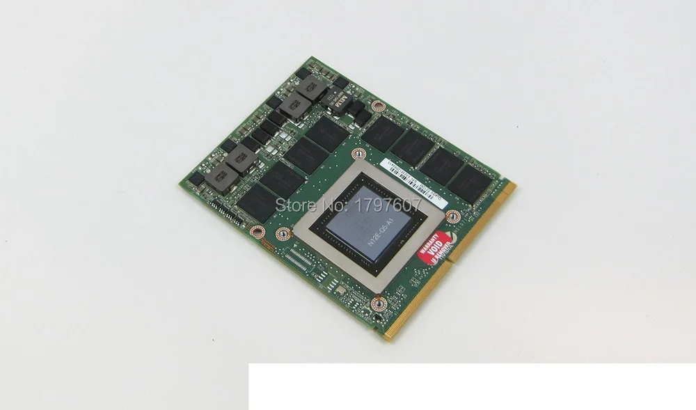 0K9MWW For Dell Precision M6600 nVIDIA Quadro 5010M 4GB K9MWW N12E-Q5-A1 Laptop Video card Fully Tested