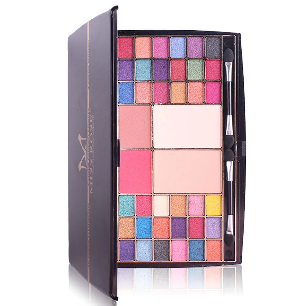 

MISS ROSE 54 Color Eyeshadow Pearl Glitter Eye Shadow Powder Palette Matt Eyeshadow Palette Cosmetic Makeup Waterproof Cosmetics