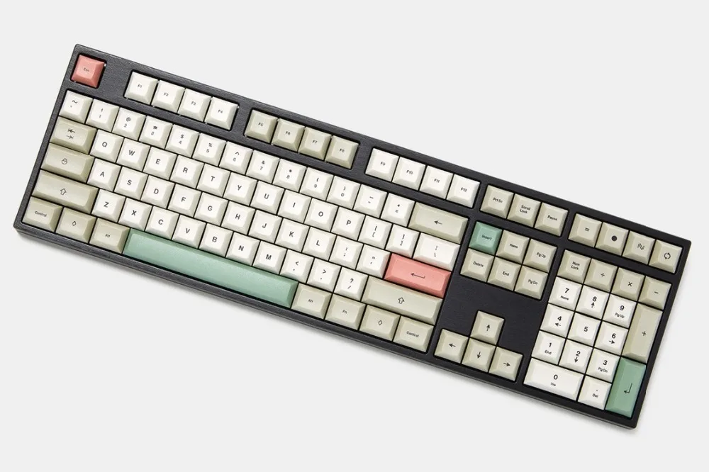 YMDK 143 DSA Dye Sub 9009 Ретро PBT полный набор ключей для MX механическая клавиатура filco Ducky 104 TKL 61 KBD75 Kira96 YMD96 XD64 Tada68