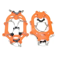 8-зуб из нержавеющей стали износостойкие наружные Нескользящие бахилы туристическое снаряжение для альпинизма защита