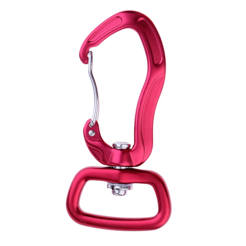 MagiDeal Rotating Carabiner Clip 360 Rotating Carabiner Rope Carabiner Hammock Hook Dog Lead Clip Buckle