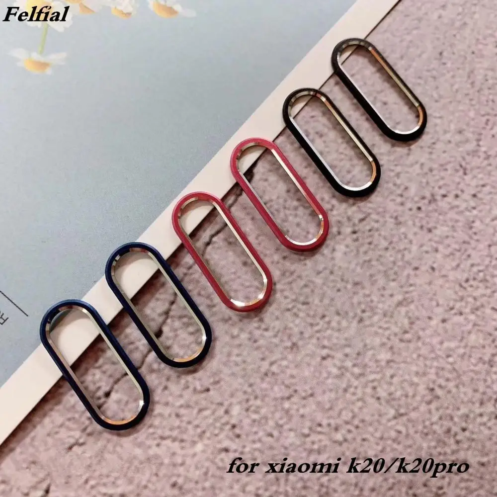 

NEWEST Aluminum Rear Back Camera Len Protector Guard Case Cover Rings For xiaomi redmi k20/k20pro Lens protection ring