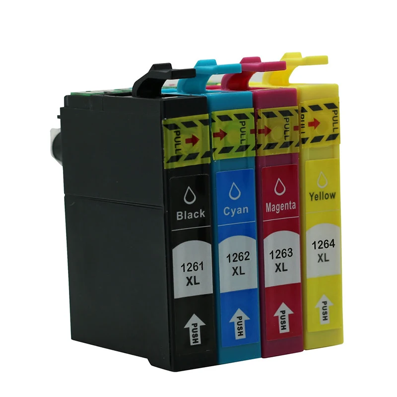Картридж для принтера epson 126 t1261 t1262 t1263 t1264 520/60/435/545/630/633/635/645/840/845|epson ink cartridges|ink