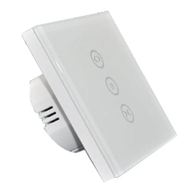 

App Eu Wifi Smart Press Curtain Switch Voice Control By Alexa And Google Phone Control For Electric Curtain Motor