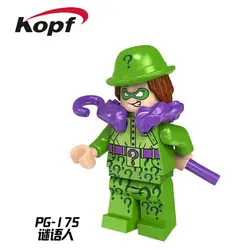 Оптовая продажа 50 шт. Super Heroes классический Бэтмен riddler Limited Тигр костюм кирпичи набор модель здания Конструкторы Детский подарок Игрушечные