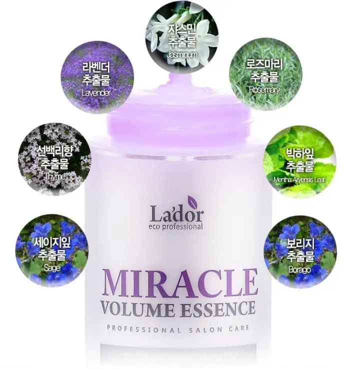 LADOR Miracle объем эссенция 250 г кератин Уход за волосами и кожей головы ремонт повреждения восстановление мягкий уход за волосами увлажняющий Кондиционер