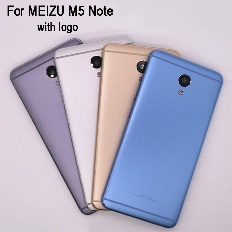 

Original New 5.5 Inch Battery Door Back Cover Housing Case For MEIZU M5 Note With Camera Lens without Power Volume Buttons