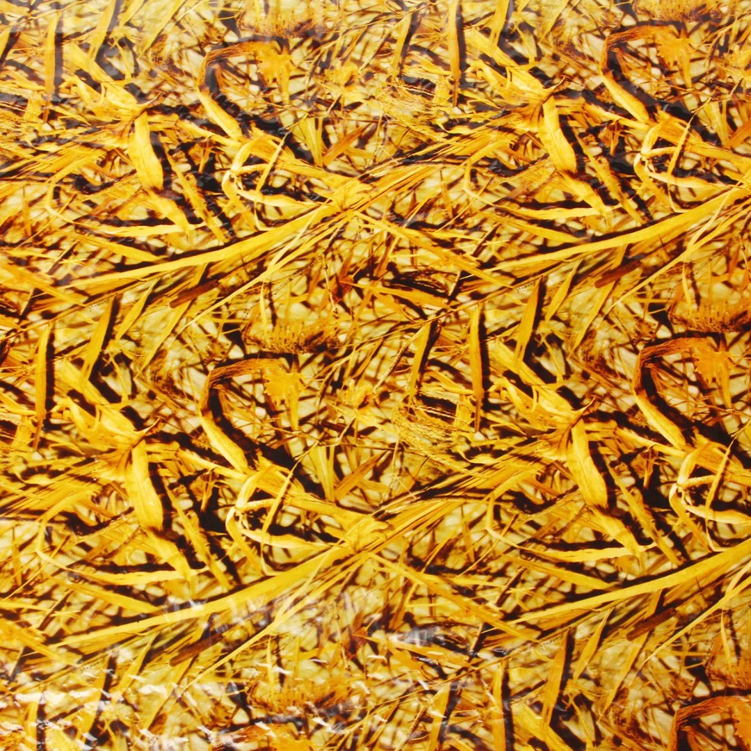 New PVA  Ornate Fallen Leaves Hydrographic Water Transfer Film Printing Hydro Dip