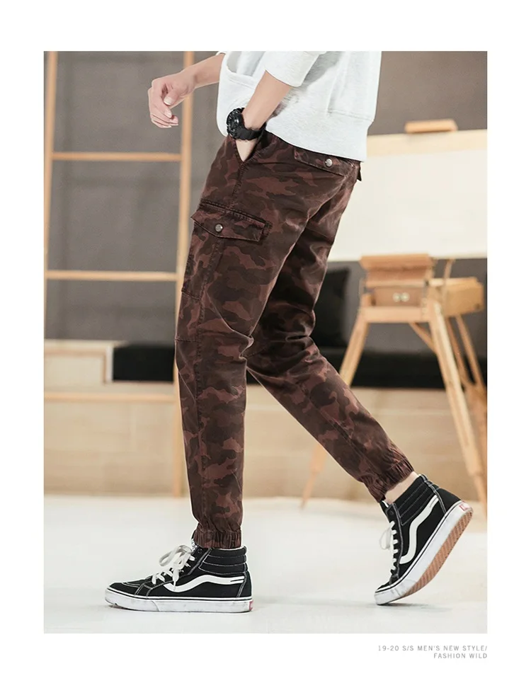 Мужские брюки-карандаш для бега s, мужские камуфляжные военные брюки, облегающие удобные брюки-карго, повседневные камуфляжные брюки для бега размера плюс, F45