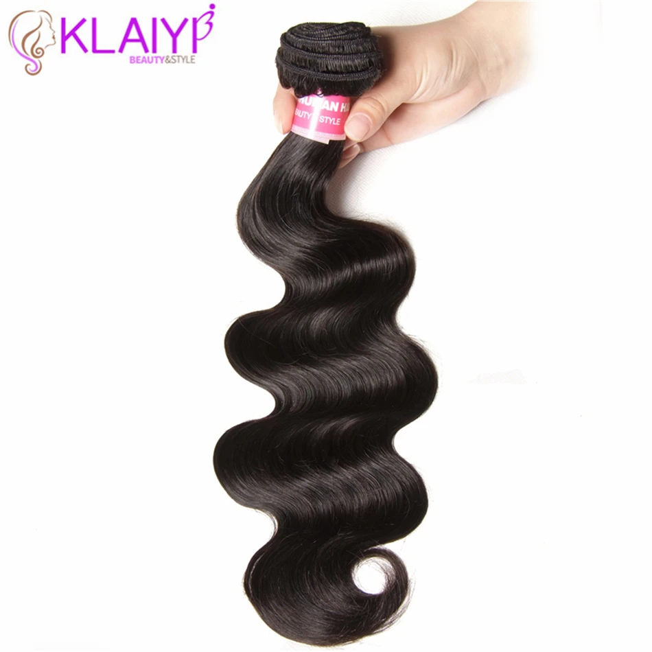 Klaiyi Hair One Piece Body Wave Bundles Brazilian Hair Weave Bundles Human Hair Natural Color Remy Hair Machine Double Weft Klaiyi Hair One Piece Body Wave Bundles Brazilian Hair Weave Bundles Human Hair Natural Color Remy Hair Machine Double Weft