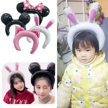 

Cartoon Panda Foil Balloons Happy Birthday Party Decor Kids Inflatable Party Headband Toys China Pig Globos Children's Balloon