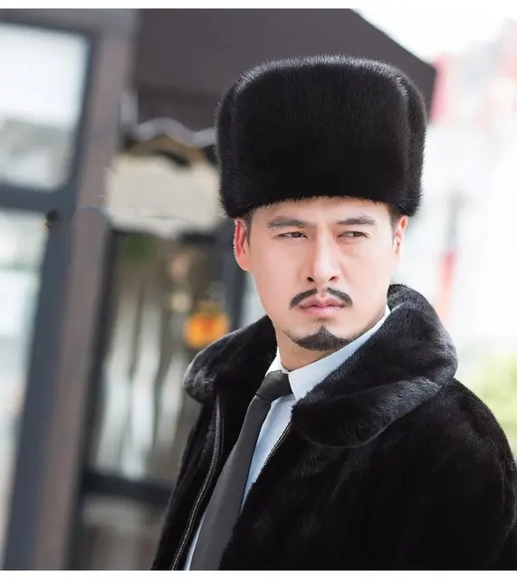 Genuine Ranch Sollevato Pelliccia di Visone Premium uomo Inverno Russo  Colbacco Trapper Cappelli 2 Colori Uomini Bomber Paraorecchie Convocazioni  Spedizione libero|fur boot|hat warmfur hat company - AliExpress