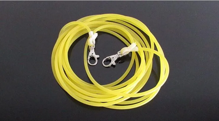 Высокое качество 15 м диаметр 2 мм обычная традиционная эластичная веревка привязанная усиленная группа прочная эластичная резинка инструмент для обвязки