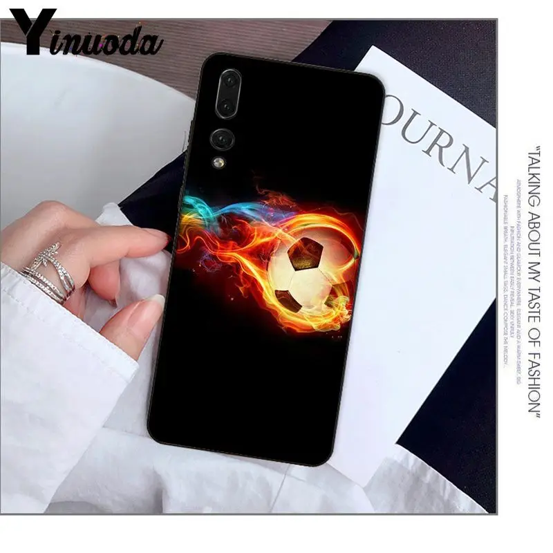 Fire Football Soccer Ball