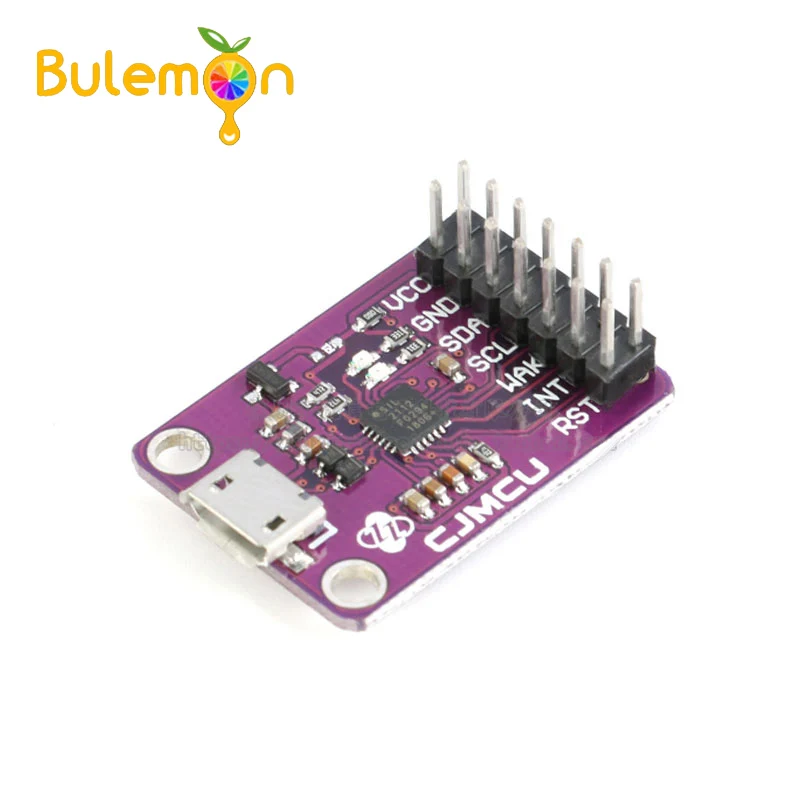 Плата фиксации CP2112 USB к SMBus I2C модуль связи 2 0 MicroUSB 2112 набор для оценки сенсорного