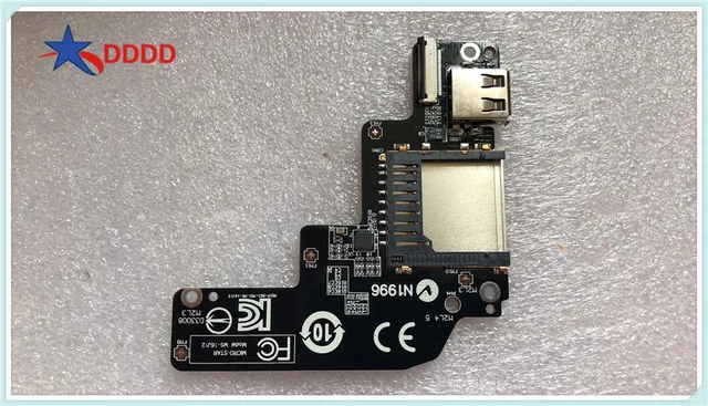 genuine new for msi ge72 usb card reader board ms 16jb2 wiht cable stock ms