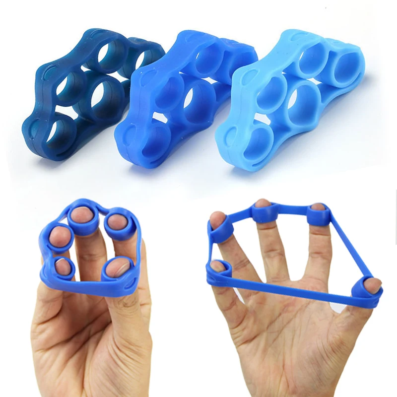 

1 Pc Finger Gripper Strength Trainer Resistance Bands Hand Grip Wrist Trainer Yoga Stretcher Wrist Exercise Fitness Equipment