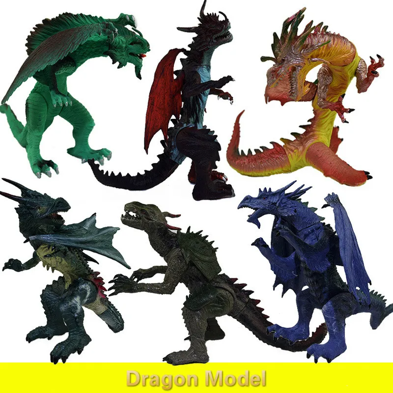 2018 Original Large Dinosaur Toy Dragon Model Animal Children