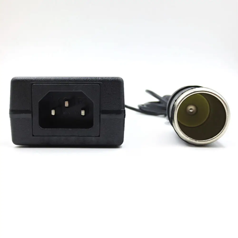 US EU Plug 220V to 12V Power Adapter Portable Automotive <br />Cigarette Lighter Output and overheat protection Converter Inverter-in <br />Cigarette Lighter from Automobiles