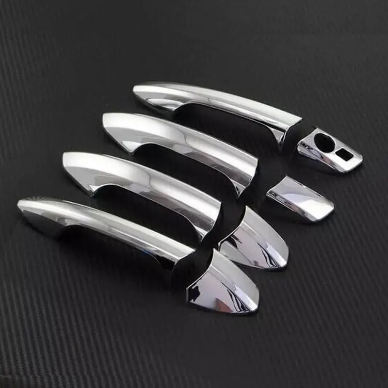 4 pcs/set Chrome ABS Exterior Door Handles Cover Molding 4 pcs/set Chrome ABS Exterior Door Handles Cover Molding