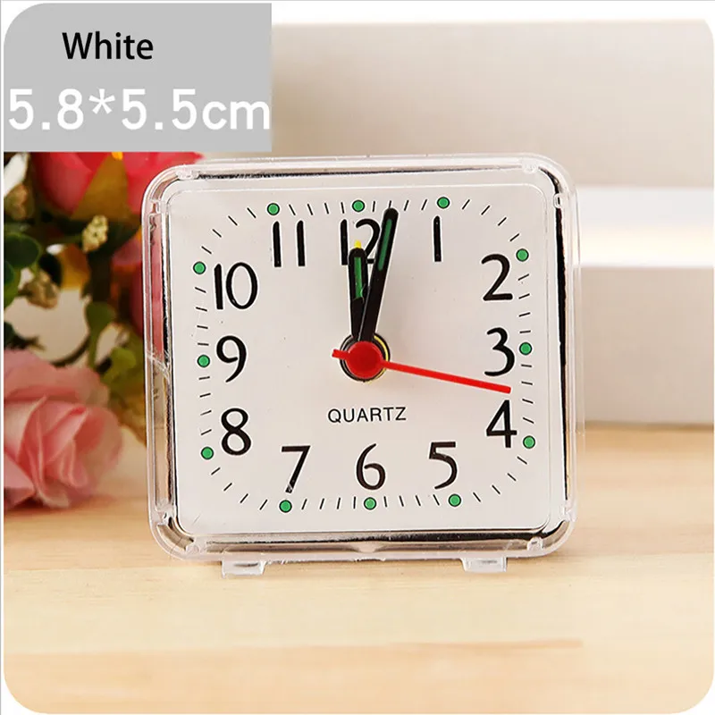 Popular Square Small Bed Alarm Clock kids Compact Travel Quartz Beep Alarm Clock Cute Portable Student Desk Watch new #3n23 Popular Square Small Bed Alarm Clock kids Compact Travel Quartz Beep Alarm Clock Cute Portable Student Desk Watch new #3n23