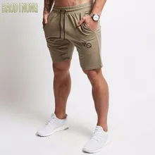 2018 cotton shorts Calf-Length gyms Fitness Bodybuilding Casual Joggers workout Brand sporting short pants Sweatpants Sportswear