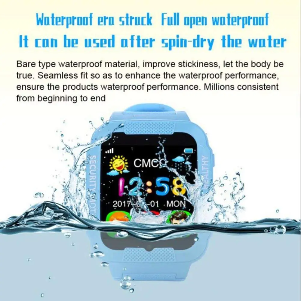 K3 Smart Watch Kids Waterproof GPS Children Girls Boys Adult Phone Wifi Watches LBS Positioning Monitor Accurate Safety Tracker