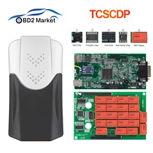 TCSCDP Pro OBD2 сканер 9241A NEC Реле,00. R3 Bluetooth автомобили/грузовики OBDII диагностический инструмент multidiag pro