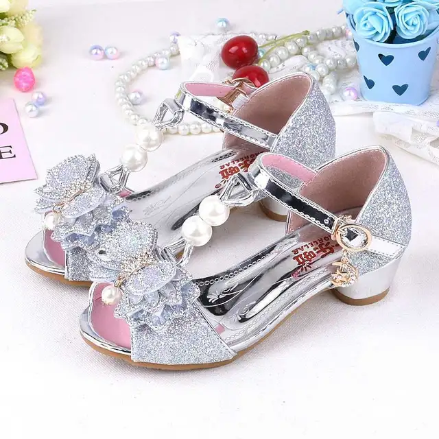 Aliexpress.com : Buy Kids Sandals Glitter Butterfly Girls Shoes Fashion ...