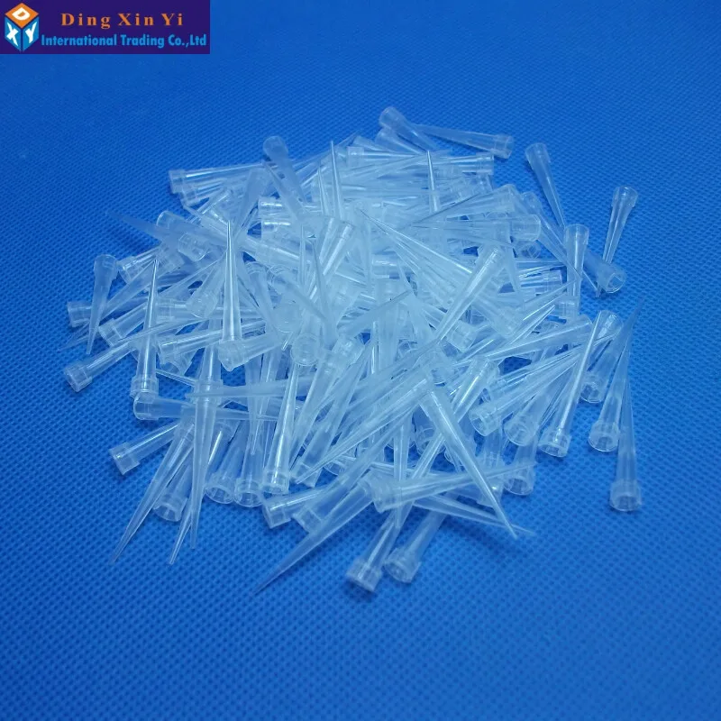 

1000pcs/bag Toppette pipette tips for 10ul white tips for 0.1-2.5/0.5-10ul