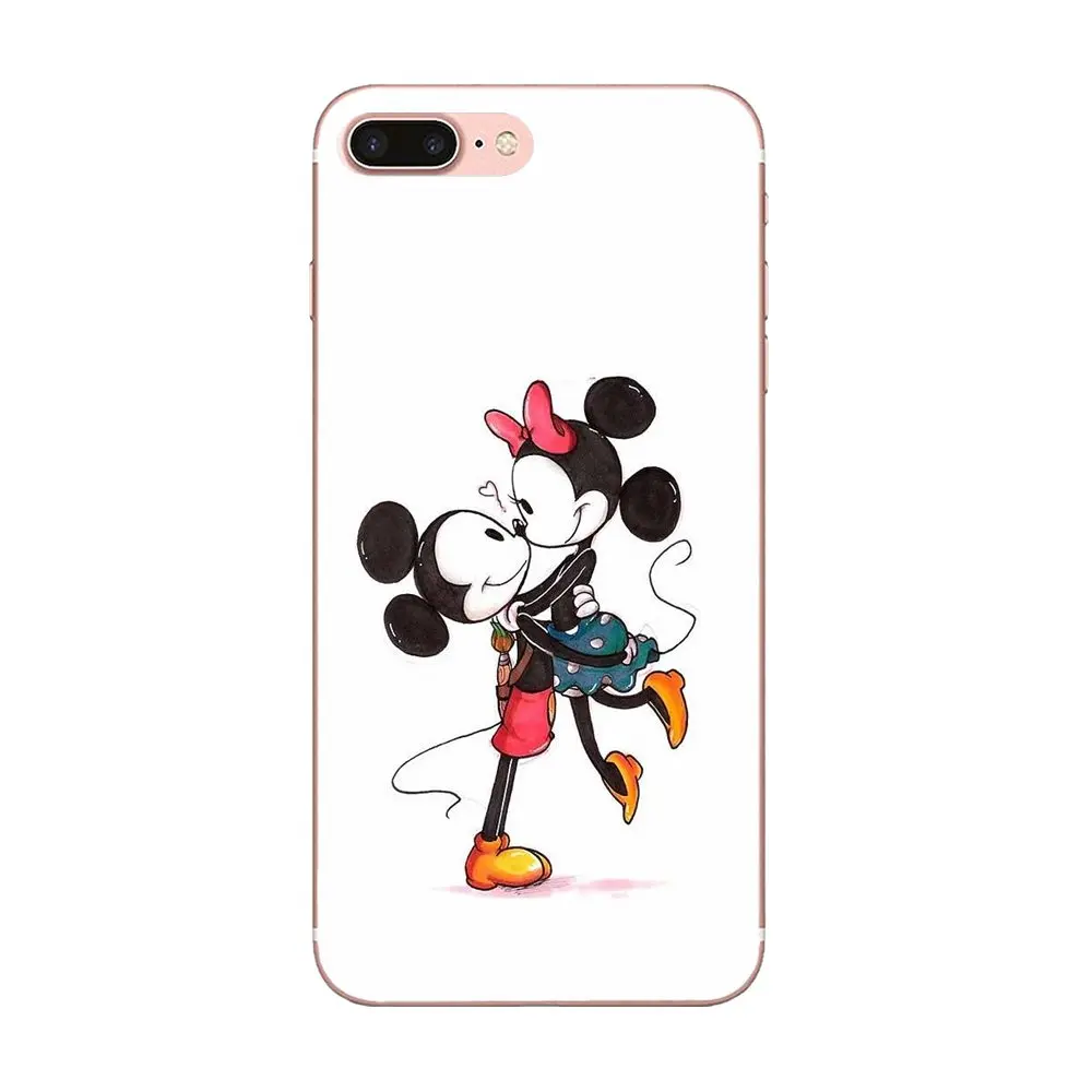 Micky Minnie Mouse для Galaxy Alpha Core Note 2 3 4 S2 A10 A20 A20E A30 A40 A50 A60 A70 M10 M20 M30 мягкие чехлы мобильных