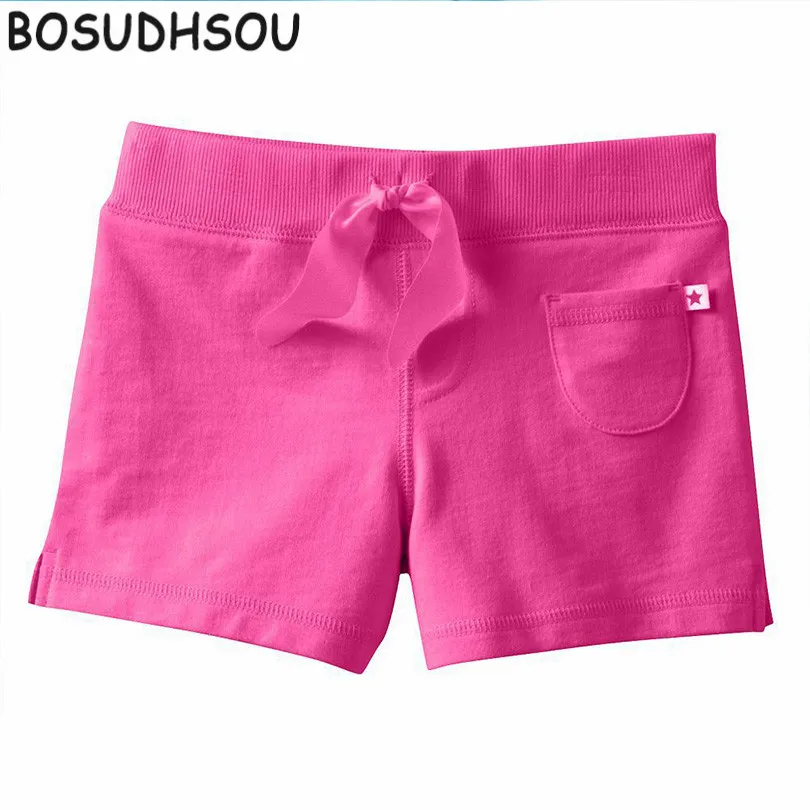 

Bosudhsou Boy's Pants Brand Cotton Baby Kids Shorts Kids Short Elegant Denim Shorts For Children 2-7 Years Old Casual Clothing