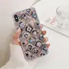 Scaly-funda de teléfono líquida Floral Vintage para Iphone 11, carcasa dorada de Tpu con arena movediza para Iphone Xr 12Pro Xs Max 6 8 7 Plus ► Foto 1/6